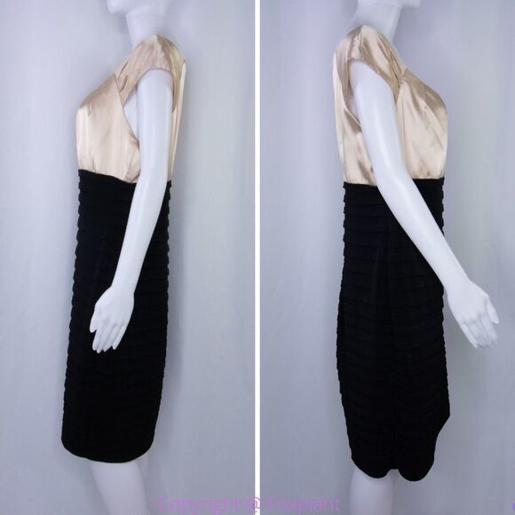 NWT London‎ Times Sheath short sleeve, scoop neck dress, 16W - Picture 2 of 16